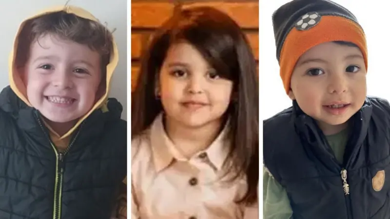 Aileleri iki yıldır dört yaşındaki Emir Gültekin, beş yaşındaki Asel Kılıç ve iki yaşındaki Sercan Hasan Koşar'ı arıyor