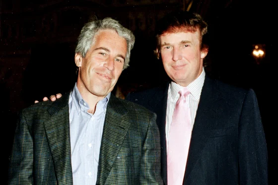 Jeffrey Epstein ve Donald Trump