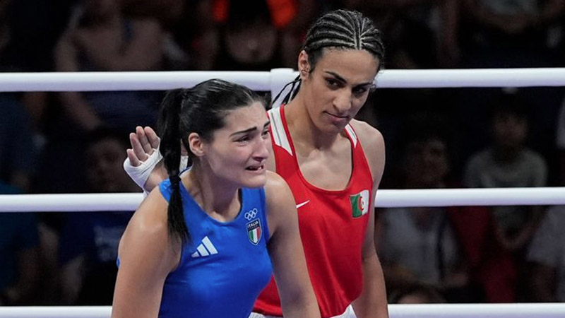 Cezayirli boksör Imane Khelif ile İtalyan rakibi Angela Carini'nin karşı karşıya geldiği müsabakada, Carini’nin yediği yumruk sonrası maçtan çekilmesi büyük ses getirmişti.