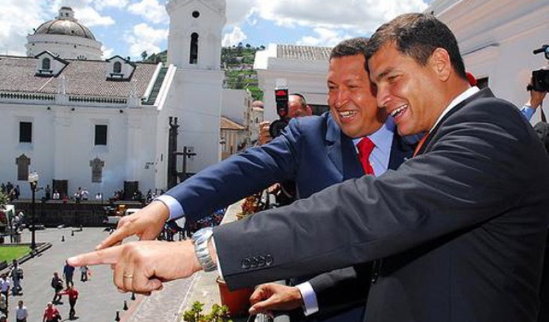 Hugo Chavez-Rafael Correa