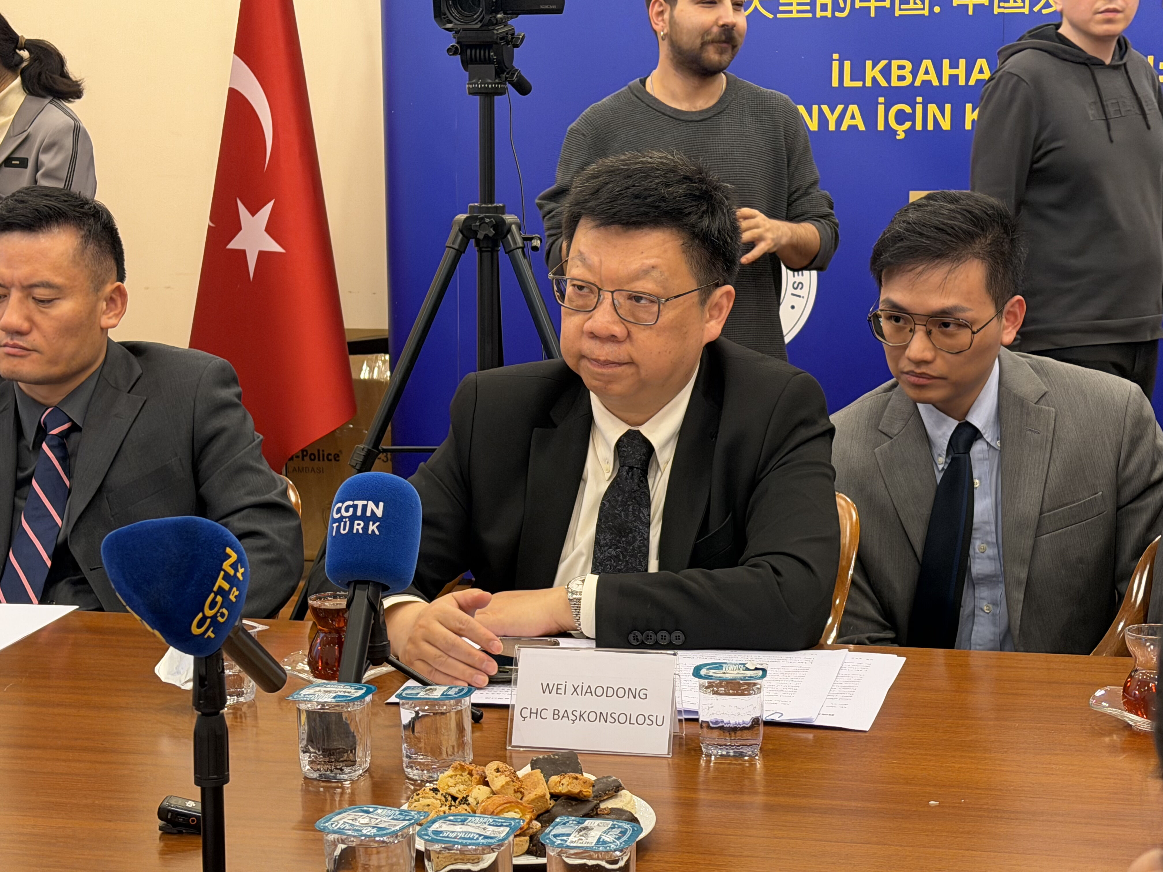  Çin Halk Cumhuriyeti İstanbul Başkonsolosu Wei Xiadong