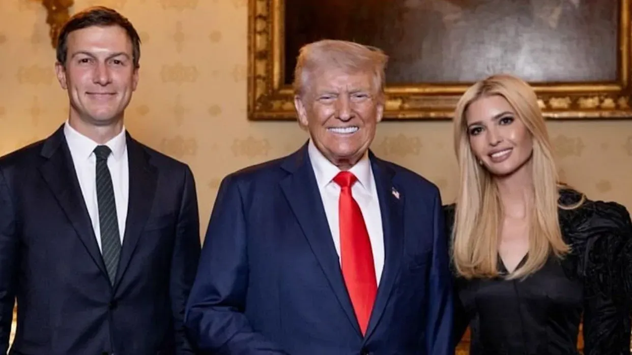 Jared Kushner-Donald Trump-Ivanka Trump 
