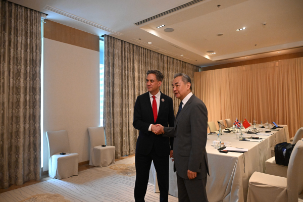 Wang Yi Ed Miliband