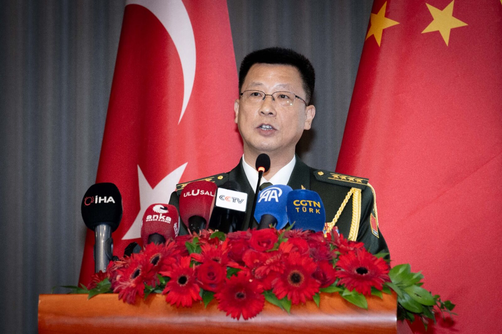 Çin Halk Cumhuriyeti Ankara Büyükelçiliği Savunma Ataşesi Yang Jianjun