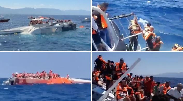 KKTC'de yolcu gemisi battı, 6 kişi yaşamını yitirdi