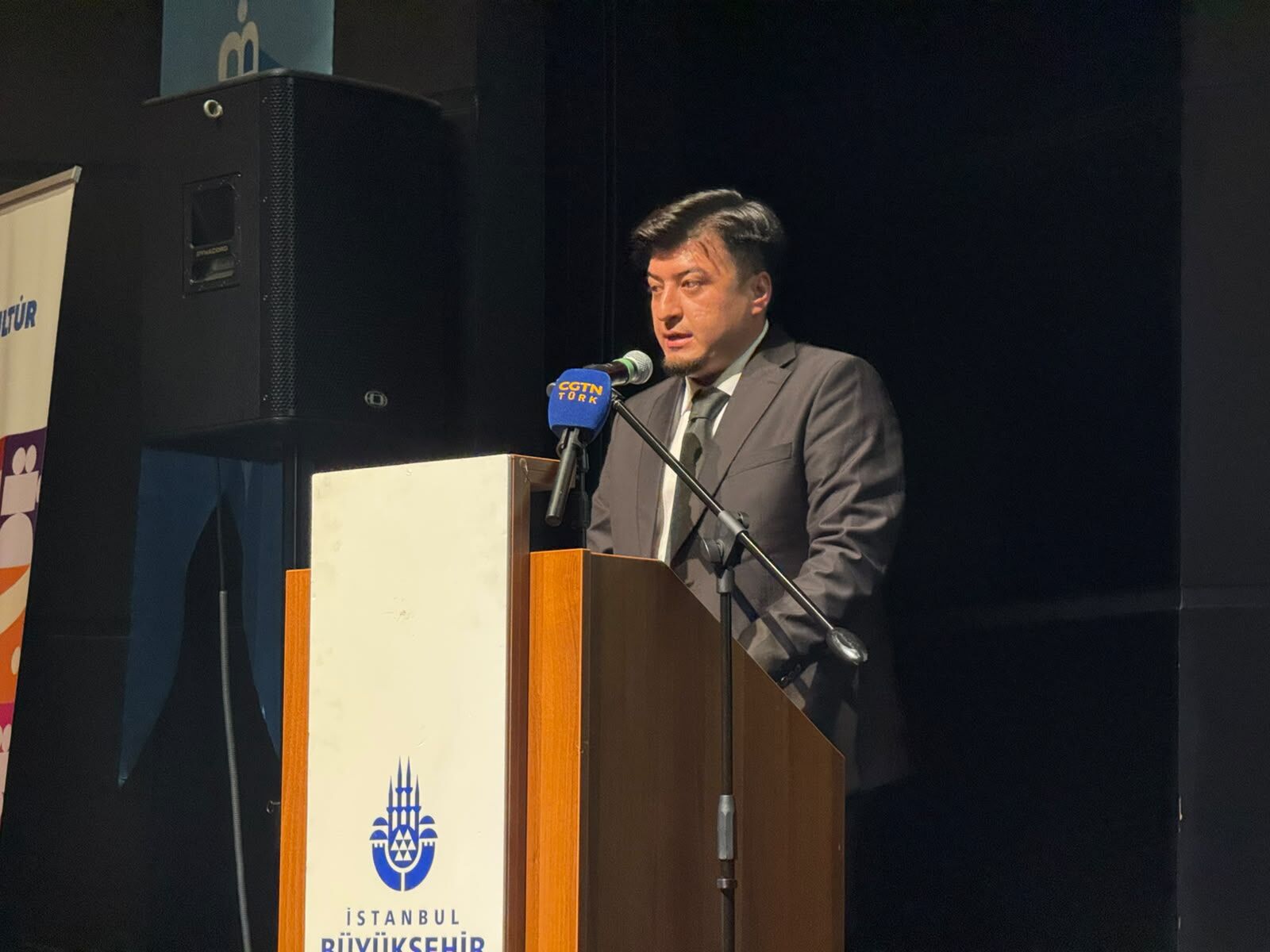 İpek Yolu Gençlik Derneği Başkan Yardımcısı Yeerfan AIERKEN
