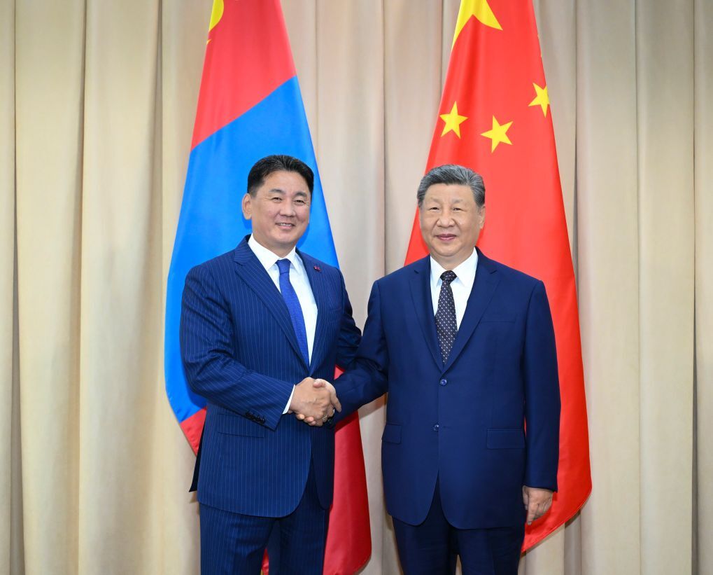 Xi Jinping Ukhnaa Khurelsukh