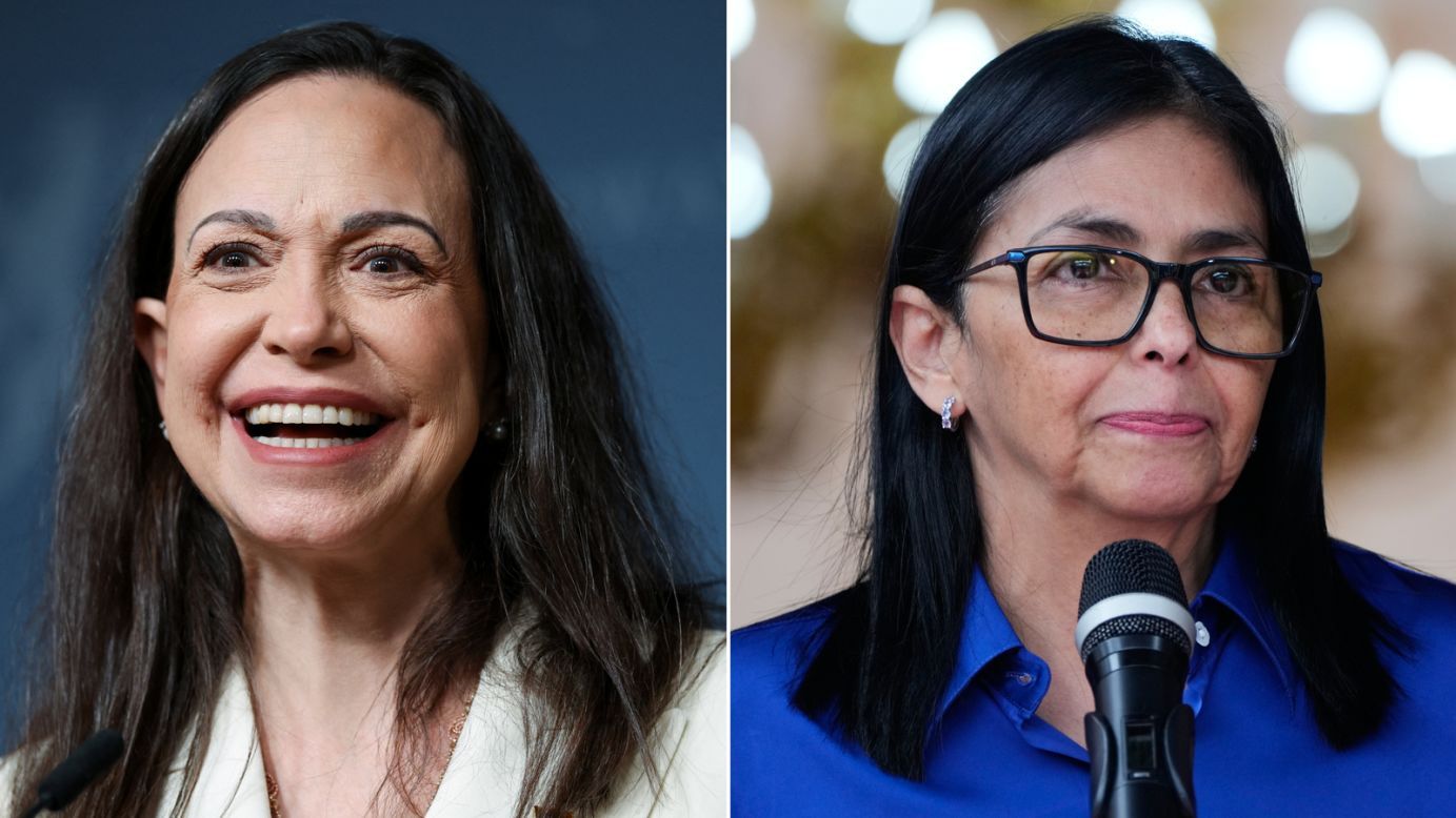 Rodriguez'den Venezuela'ya dönen Machado'ya: Bu bir şov!