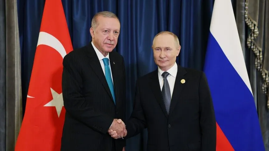 Erdoğan, Rusya Devlet Başkanı Putin ile görüştü
