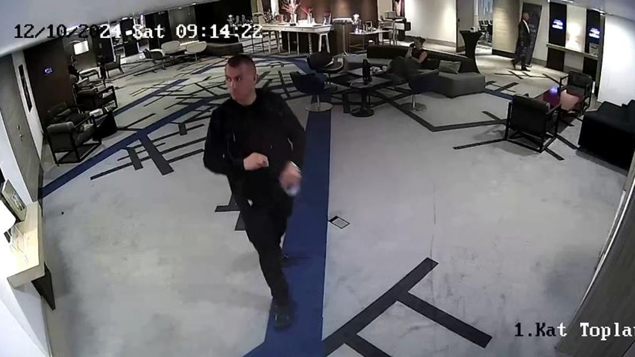 Oteldeki toplantıda kamerayı bantlayan korumanın ifadesi ortaya çıktı