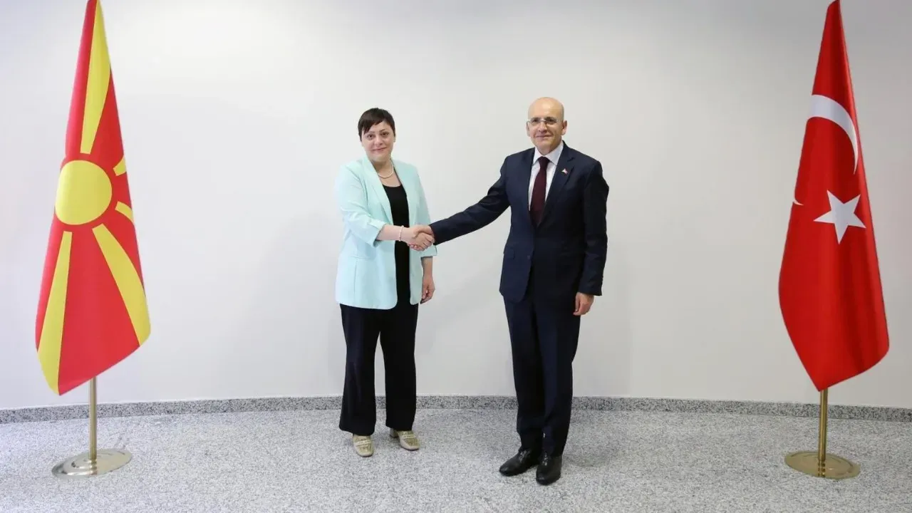 Bakan Şimşek: Kuzey Makedonya ile güçlü işbirliği için mutabık kaldık