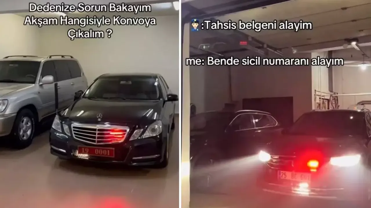 Oğlunun "çakarlı araç" paylaşımına tepki yağmıştı; O Vali'den açıklama geldi