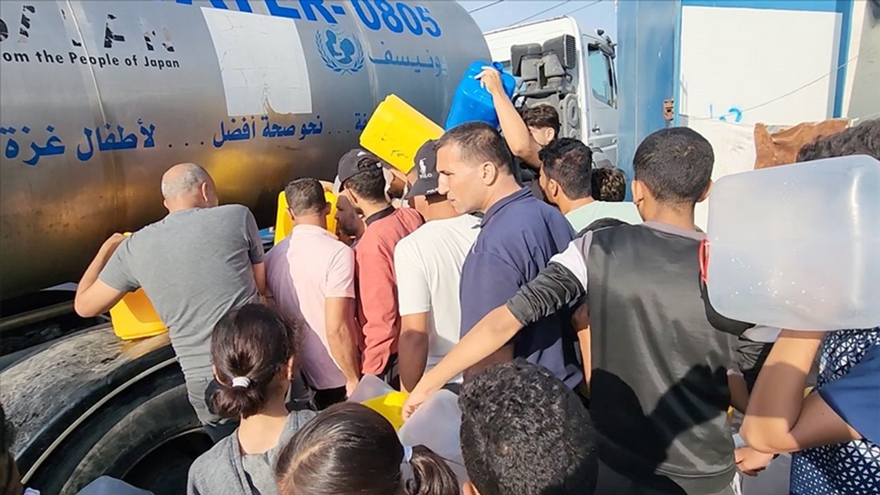 Gazze'deki ailelerin yüzde 90'ı su güvensizliğiyle karşı karşıya