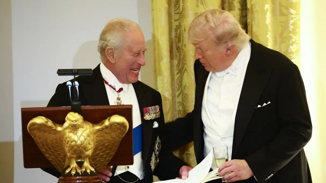 Kral Charles, Trump’a cevabını verdi: 'Biz olmasaydık Fransızca konuşuyordunuz'