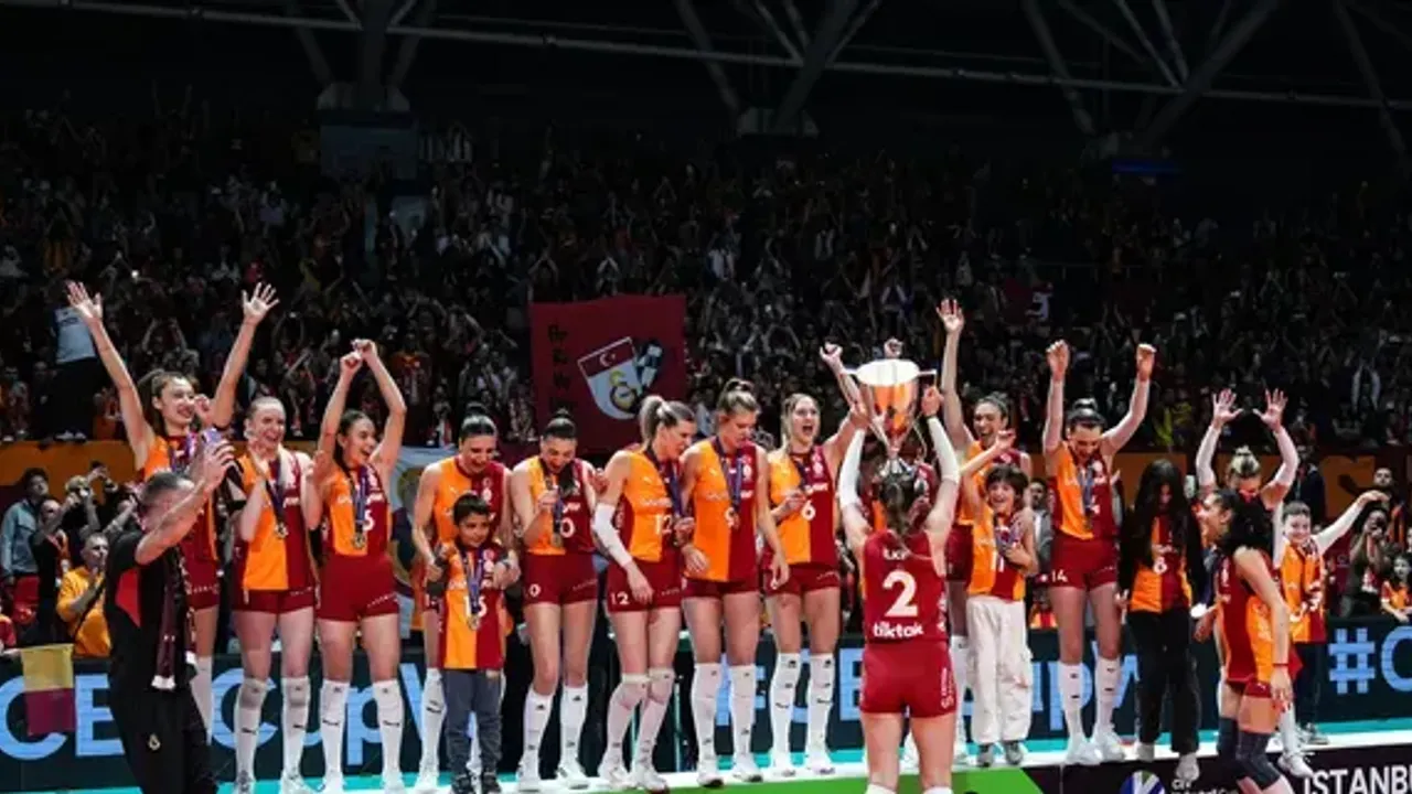 Türk sporunun lokomotifi Galatasaray: 3 branşta Avrupa kupası!