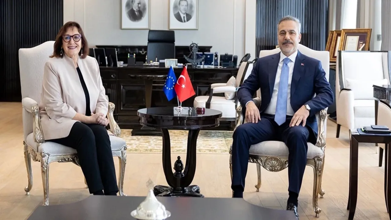 Bakan Fidan, Avrupa Komisyonu Komiseri Suica ile görüştü