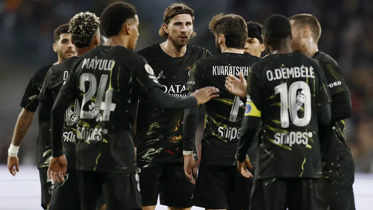 PSG, Lens deplasmanında şampiyonluğunu ilan etti