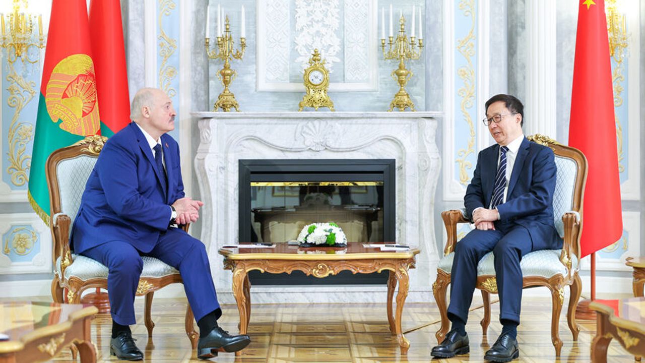 Çin Cumhurbaşkanı Yardımcısı Han Zheng Belarus’ta