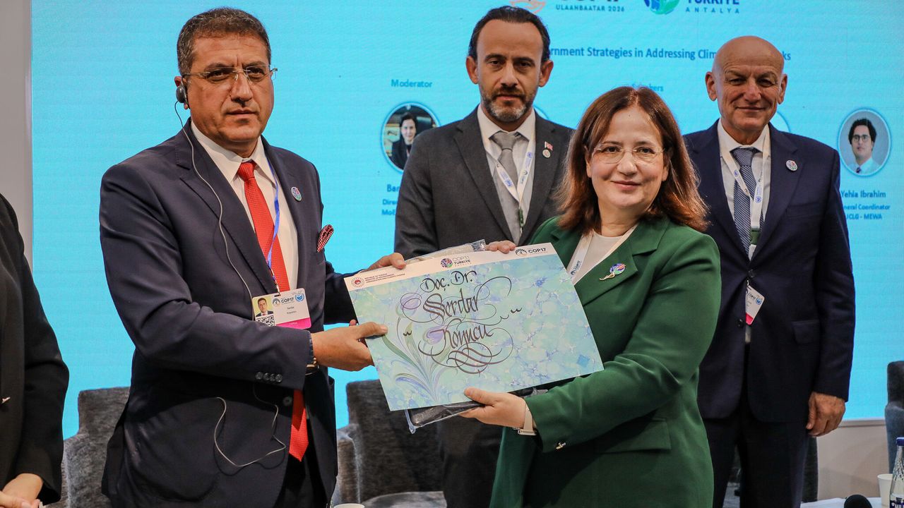 Bakan Yardımcısı Varank, Moğolistan'da COP17 kapsamında düzenlenen panelde konuştu