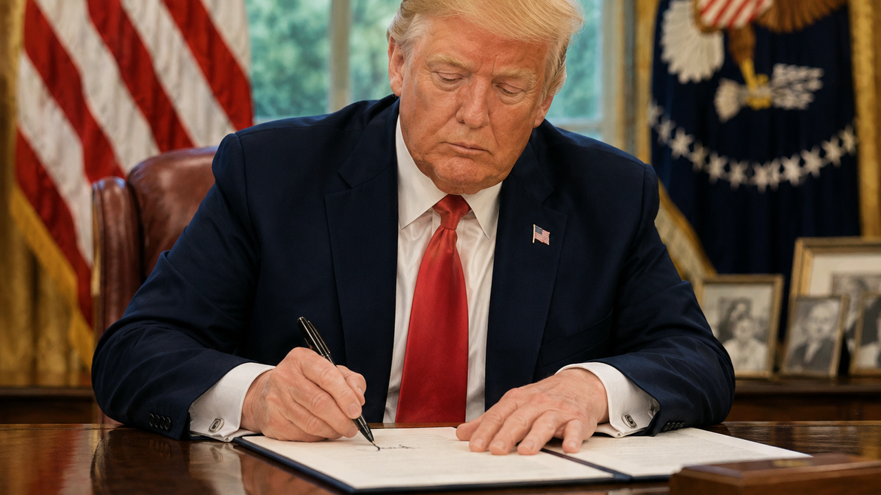 Trump, kararnameyi imzalandı: Artık ismi "Amerika Gölü"