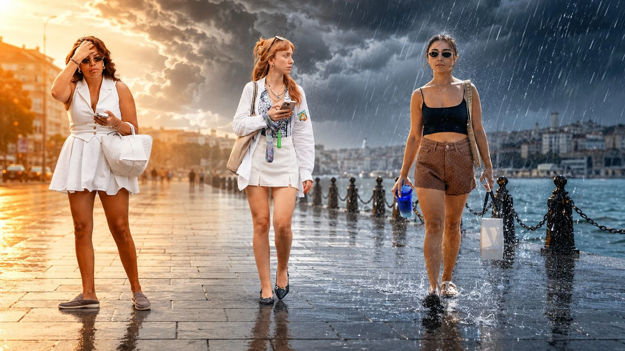 Meteoroloji’den İstanbul dahil birçok il için sağanak alarmı: Sıcaklar ne zaman bitecek?