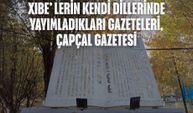 Xibe’ lerin kendi dillerinde yayımladıkları gazeteleri, Çapçal Gazetesi
