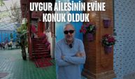 Bir Uygur ailesinin evine konuk olduk