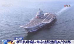 Çin: Shandong uçak gemisi herhangi bir hedefe yönelik değil