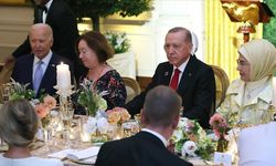 Cumhurbaşkanı Erdoğan ve eşi, Biden'ın verdiği resmi yemeğe katıldı