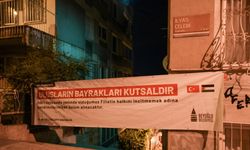 Cihangir merdivenlere Filistin bayrağı çizilmişti: Belediyeden açıklama