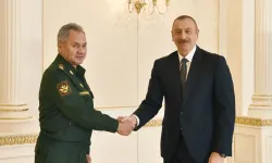 Aliyev, Rusya Güvenlik Konseyi Sekreteri Şoygu'yu kabul etti