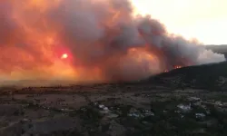 Çankırı'da orman yangını: 4 köy boşaltıldı