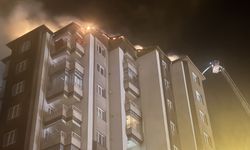 13 katlı apartmanda yangın paniği