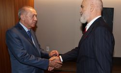 Flaş... İletişim Başkanlığı'ndan Açıklama: Erdoğan ve Edi Rama'nın görüşmesi