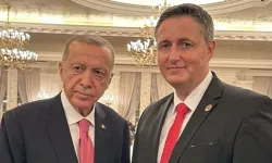 Erdoğan, Bosna Hersek Devlet Başkanlığı Konseyi Başkanı Becirovic ile bir araya geldi