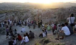 Kapadokya'ya turist akını yaşanıyor