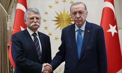 Cumhurbaşkanı Erdoğan, Macaristan Ulusal Meclis Başkanı Köver'i kabul etti