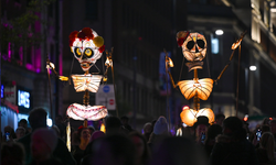 Sanat ve ışık festivali Light Night Leeds başladı