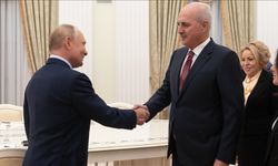 Putin, TBMM Başkanı Kurtulmuş ile görüştü