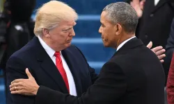 Trump'tan rakibi Harris'e destek mitingi yapan Obama'ya: "O gerçek bir pislik"