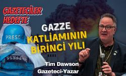 İsrail’in Gazze katliamının birinci yılı: Gazeteciler hedefte, Tim Dawson’dan sert tepki