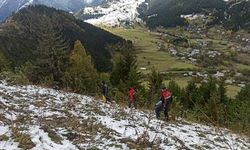 Artvin'de kaybolan işçiyi arama çalışmaları 10. gününde