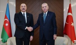 Cumhurbaşkanı Erdoğan, Aliyev ile bir araya geldi