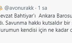 Narin cinayetinde cesedi taşıyan Nevzat Bahtiyar’ı, Ankara Barosu’na kayıtlı avukat temsil edecek