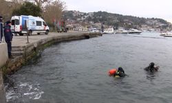 Sarıyer'de denize düşen kardeşleri arama çalışmaları sürüyor