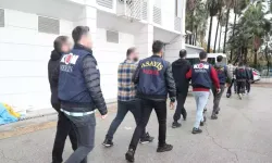 Mersin'de organize suç örgütü operasyonunda 8 tutuklama