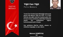 Tunceli'de atış eğitim alanında yaralanan polis memuru şehit oldu