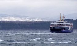 Yarın Çanakkale'de feribot seferlerinden bazıları iptal edildi