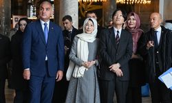 Japonya Veliaht Prens ve Prensesi, Ayasofya'yı ziyaret etti