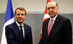 Cumhurbaşkanı Erdoğan, Macron ile görüştü